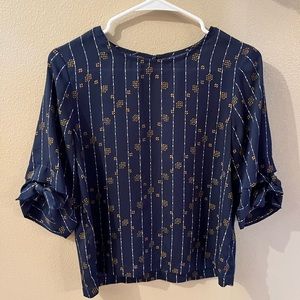 Navy Women’s Blouse Size S
